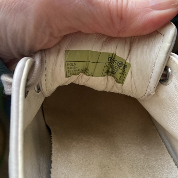 Bussola/ Anthropologie Koln/Karen Silk Vapor Lace up Dressier Sneakers - Picture 8 of 13